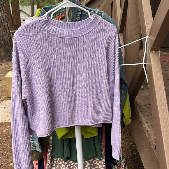 wild fable Sweaters - Wild Fable Lilac Ribbed Sweater
